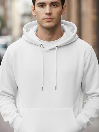 Amazon Brand – Anarva Men’s Regular Fit Cotton Hoodie | Comfortable Winter Hoodie with Kangaroo Pocket & Adjustable Hood | Soft Warm Casual Wear for Everyday Use